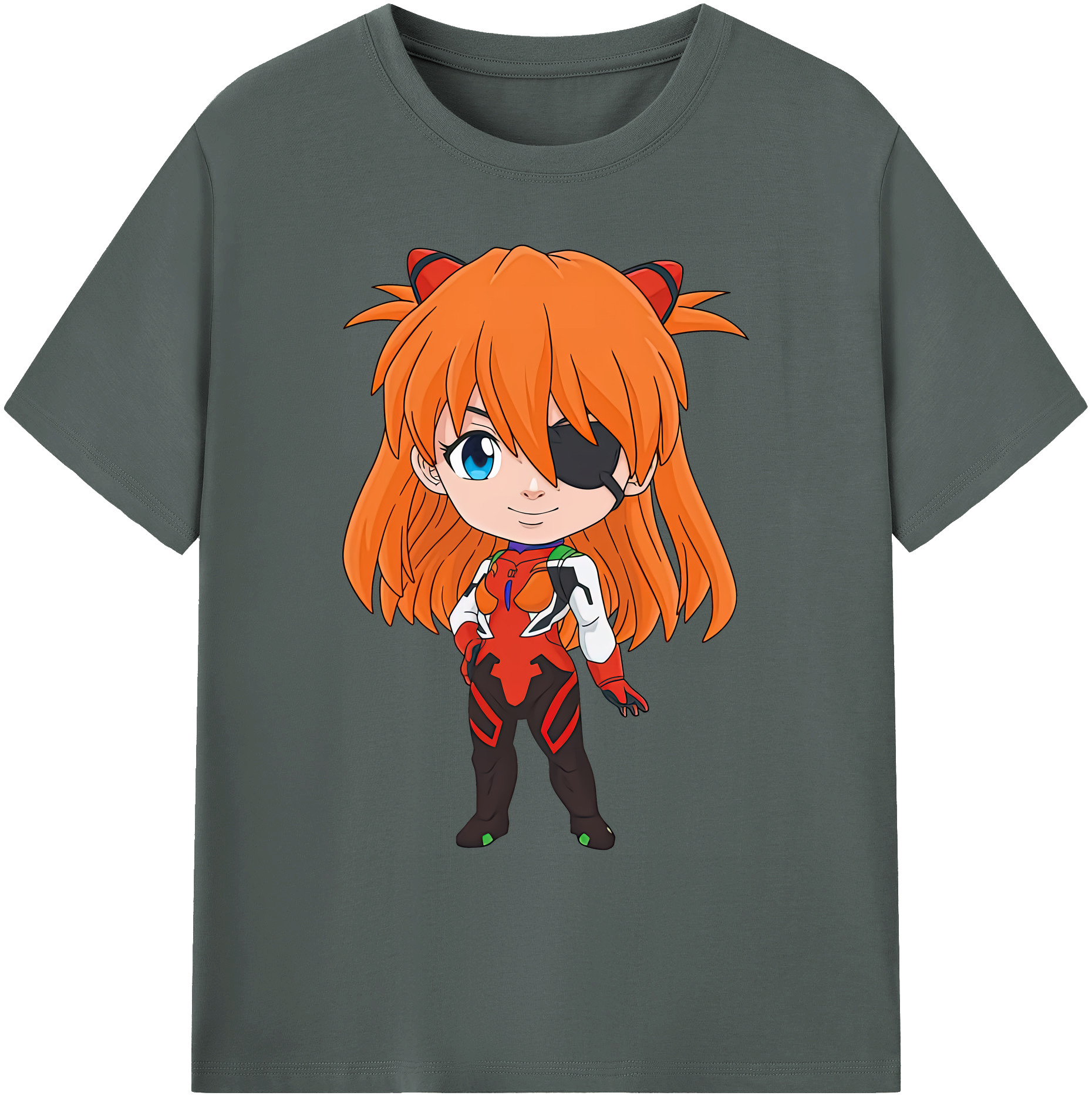 （画像用） EVA 新世紀エヴァンゲリオン 綿100％ メンズ半袖Tシャツ｜肌触りやわらか＆通気性